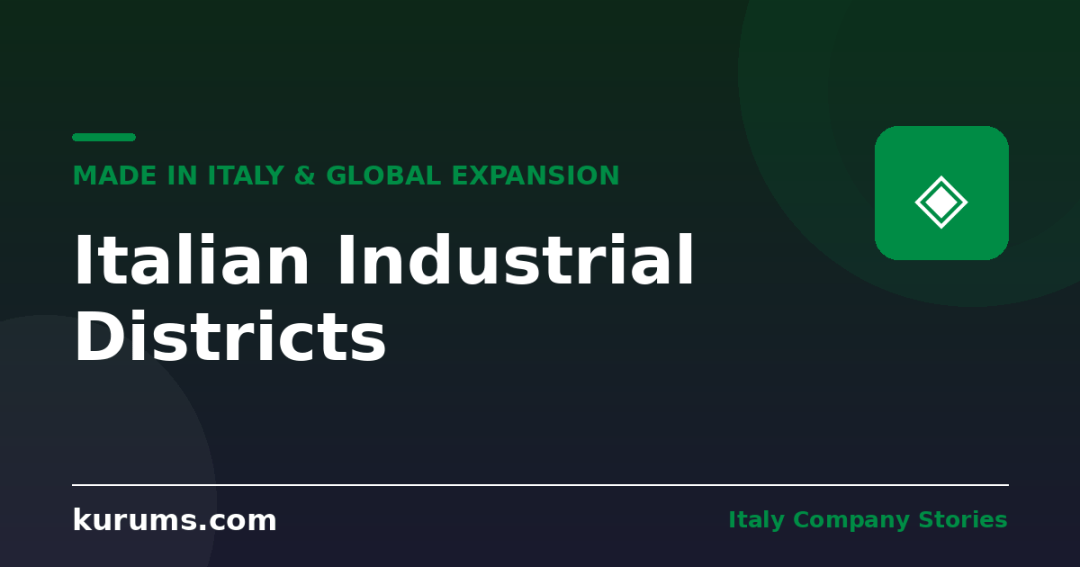 Italian Industrial Districts: The Cluster Advantage