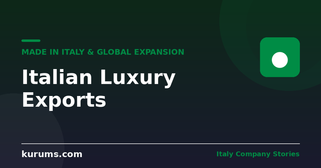 Italian Luxury Exports: Craftsmanship as Global Power