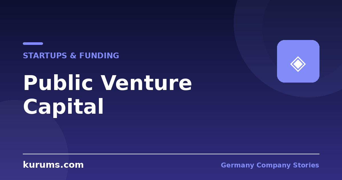 Public Venture Capital: How the German State Became a Major Fund Investor