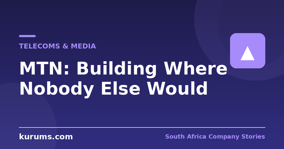 MTN: Building Where Nobody Else Would