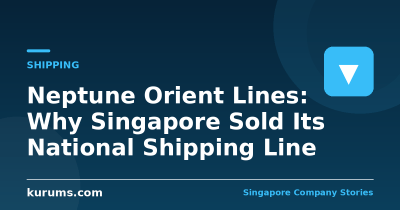 Neptune Orient Lines: Why Singapore Sold Its National Shipping Line