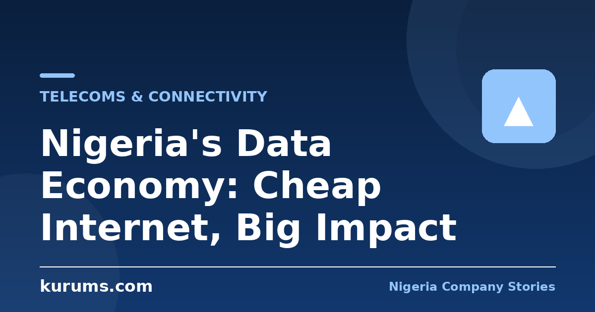Nigeria's Data Economy: Cheap Internet, Big Impact