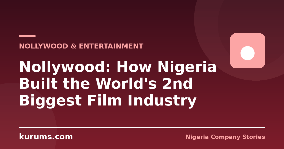 Nollywood: How Nigeria Built the World's 2nd Biggest Film Industry