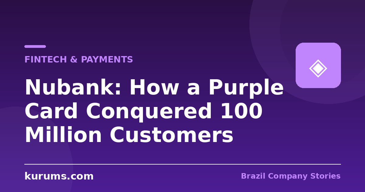 Nubank: How a Purple Card Conquered 100 Million Customers