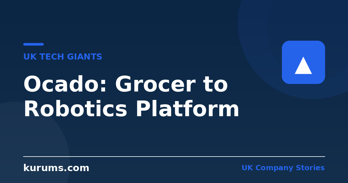 Ocado Group: The Grocer That Became a Robotics Platform