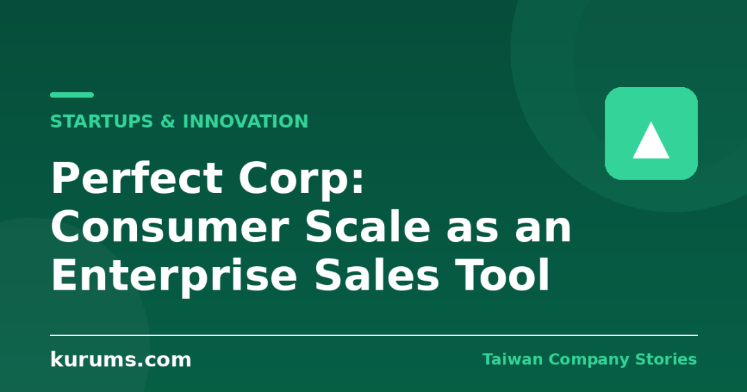 Perfect Corp: Consumer Scale as an Enterprise Sales Tool