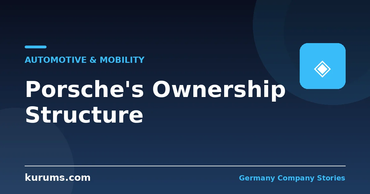 Porsche, Porsche SE and Volkswagen: Germany's Strangest Ownership Structure