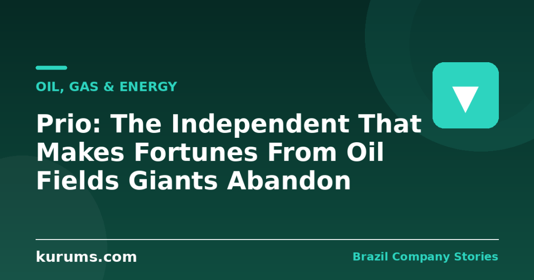 Prio: The Independent That Makes Fortunes From Oil Fields Giants Abandon