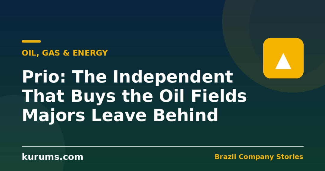Prio: The Independent That Buys the Oil Fields Majors Leave Behind