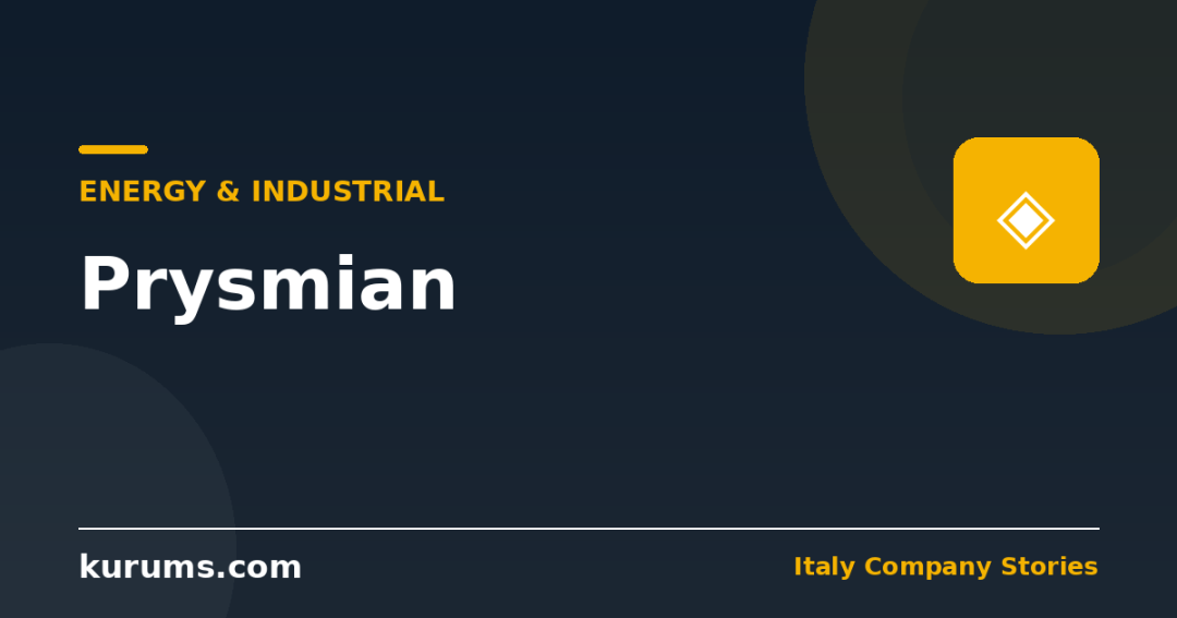 Prysmian: The Hidden Global Champion of Cables