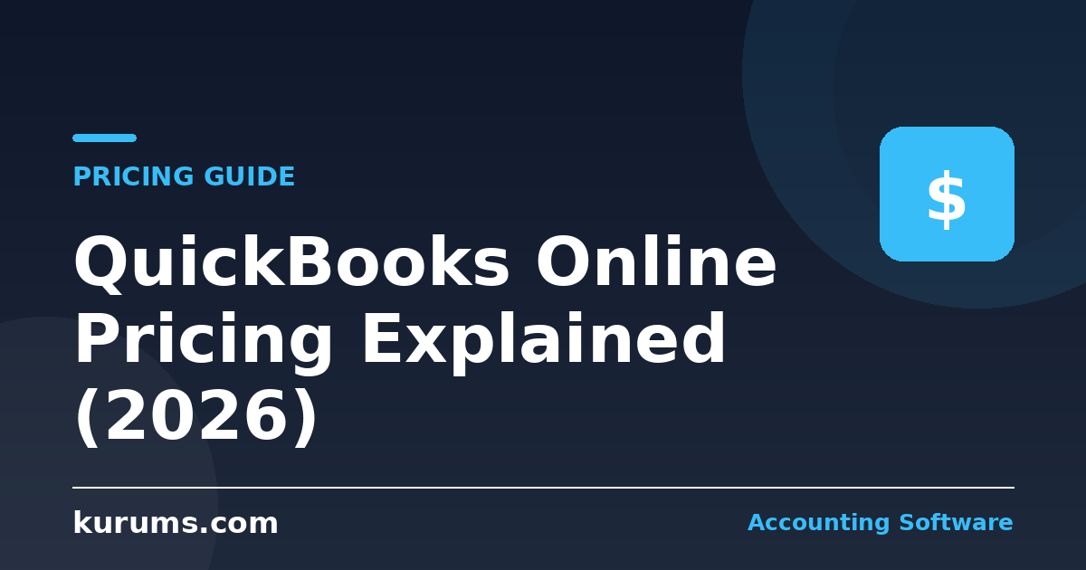 QuickBooks Online Pricing Explained (2026)