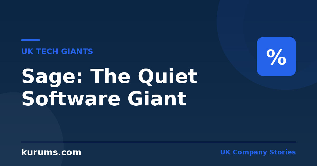 Sage Group: Britain's Quiet Software Giant From Newcastle