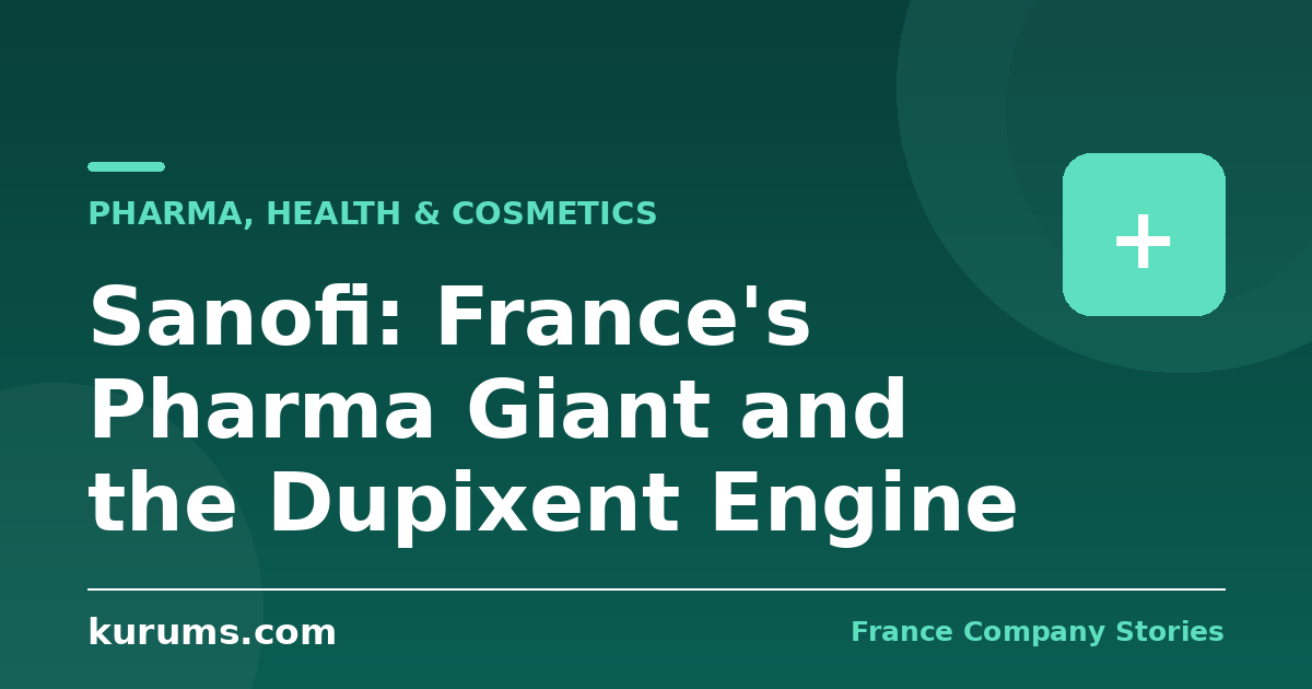 Sanofi: France's Pharma Giant and the Dupixent Engine