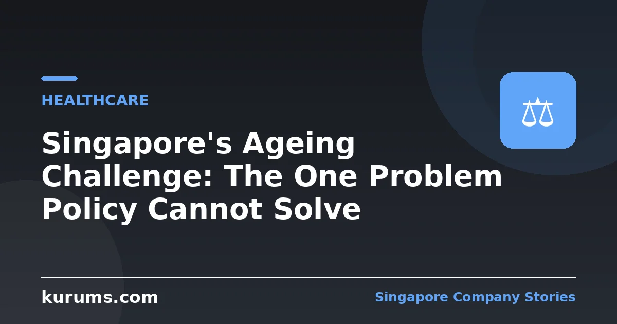 Singapore's Ageing Challenge: The One Problem Policy Cannot Solve