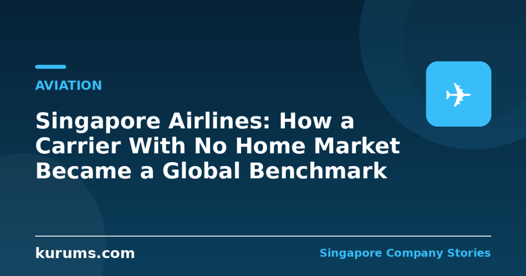 Singapore Airlines: How a Carrier With No Home Market Became a Global Benchmark