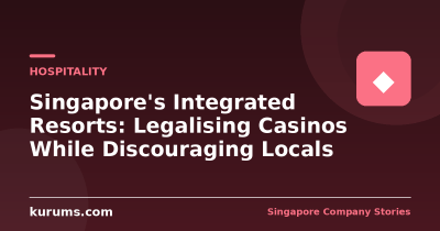 Singapore’s Integrated Resorts: Legalising Casinos While Discouraging Locals