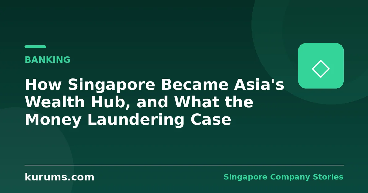 How Singapore Became Asia's Wealth Hub, and What the Money Laundering Case Changed