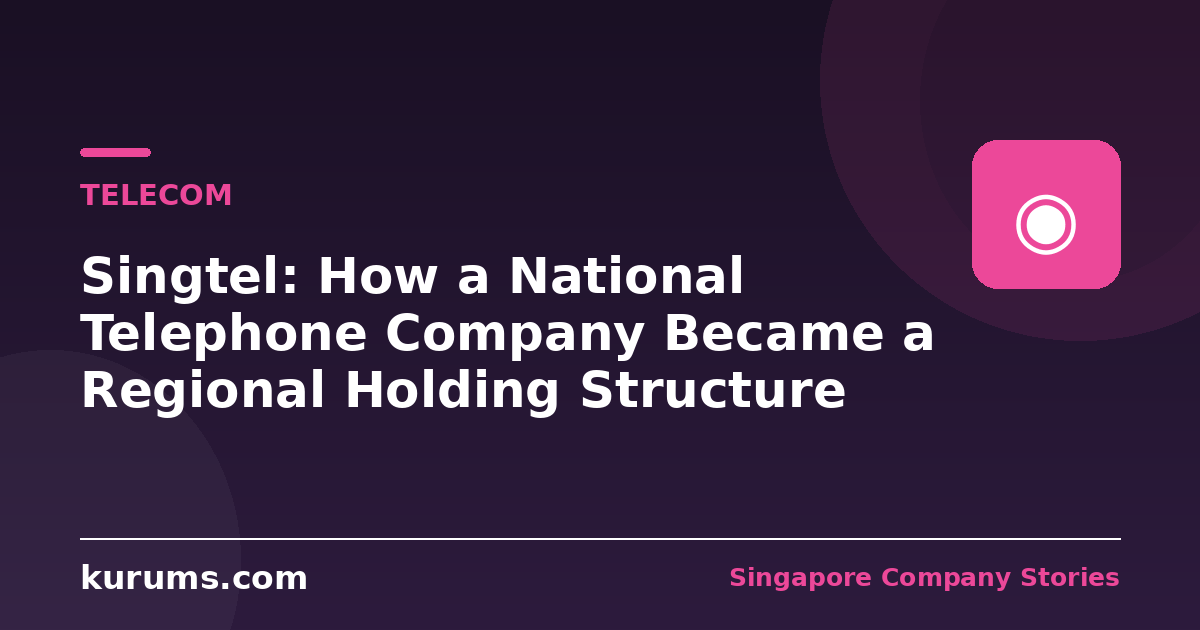 Singtel: How a National Telephone Company Became a Regional Holding Structure