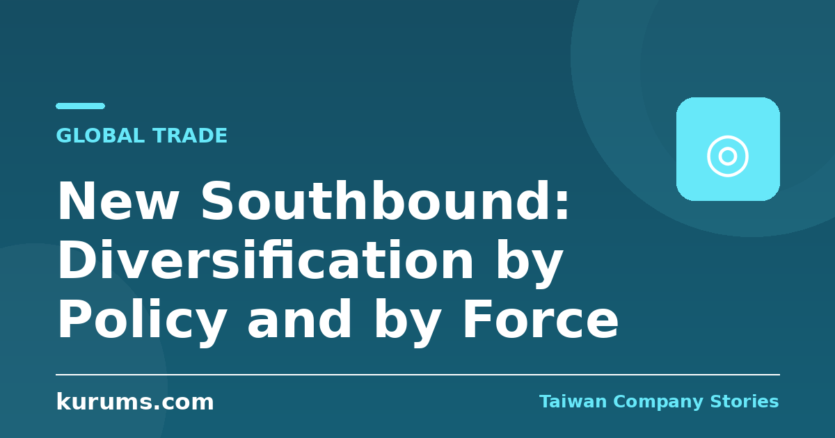 New Southbound: Diversification by Policy and by Force