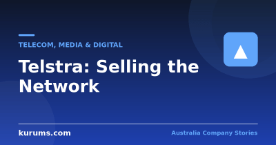 Telstra: How a Monopoly Sold Its Network and Bet Everything on Mobile