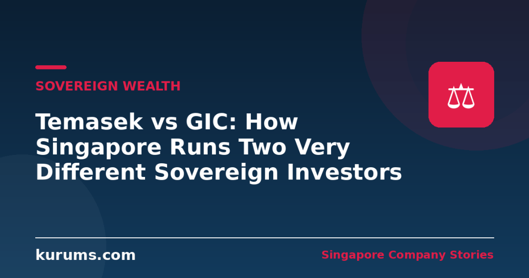 Temasek vs GIC: How Singapore Runs Two Very Different Sovereign Investors