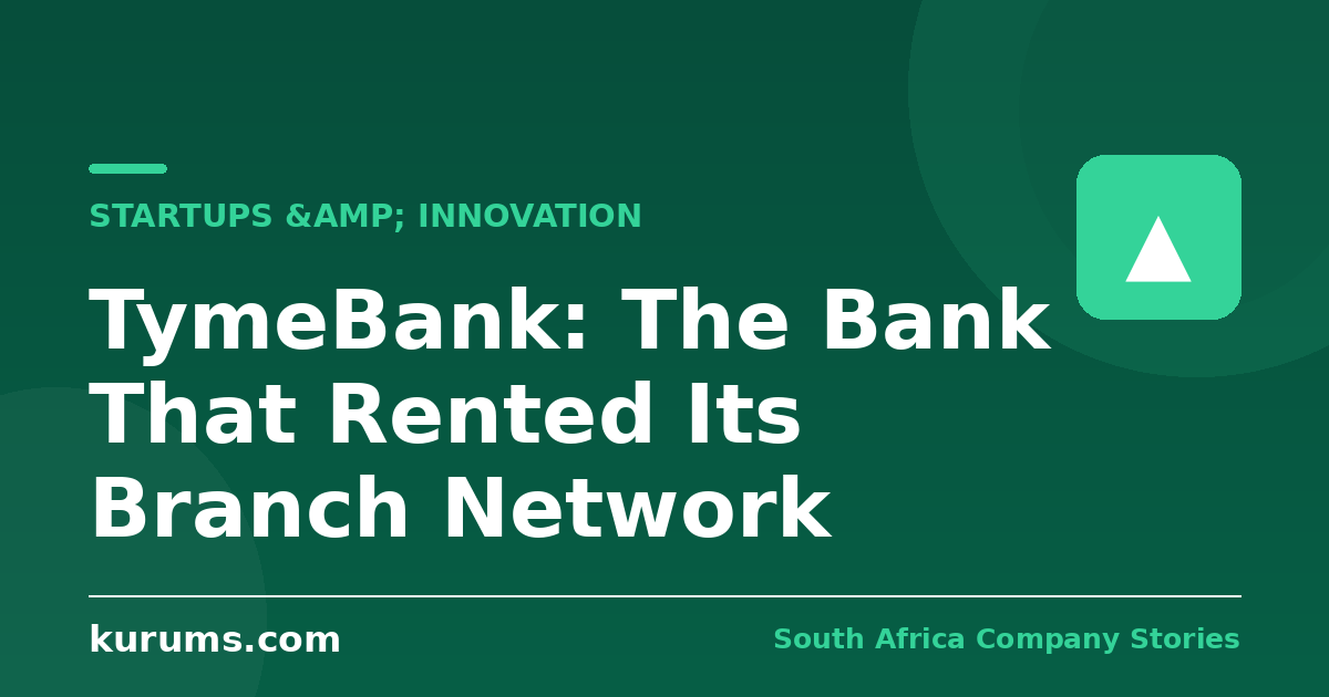 TymeBank: The Bank That Rented Its Branch Network