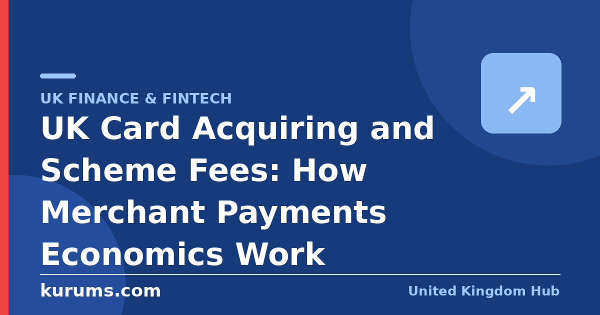 UK Card Acquiring and Scheme Fees: How Merchant Payments Economics Work