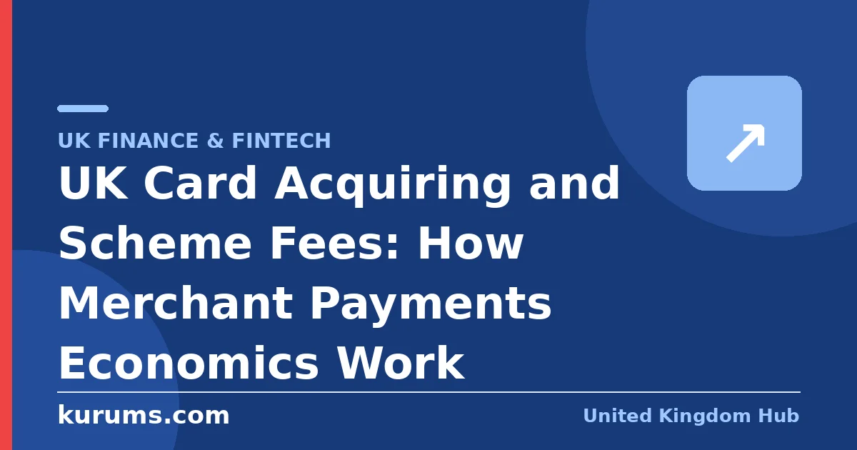 UK Card Acquiring and Scheme Fees: How Merchant Payments Economics Work