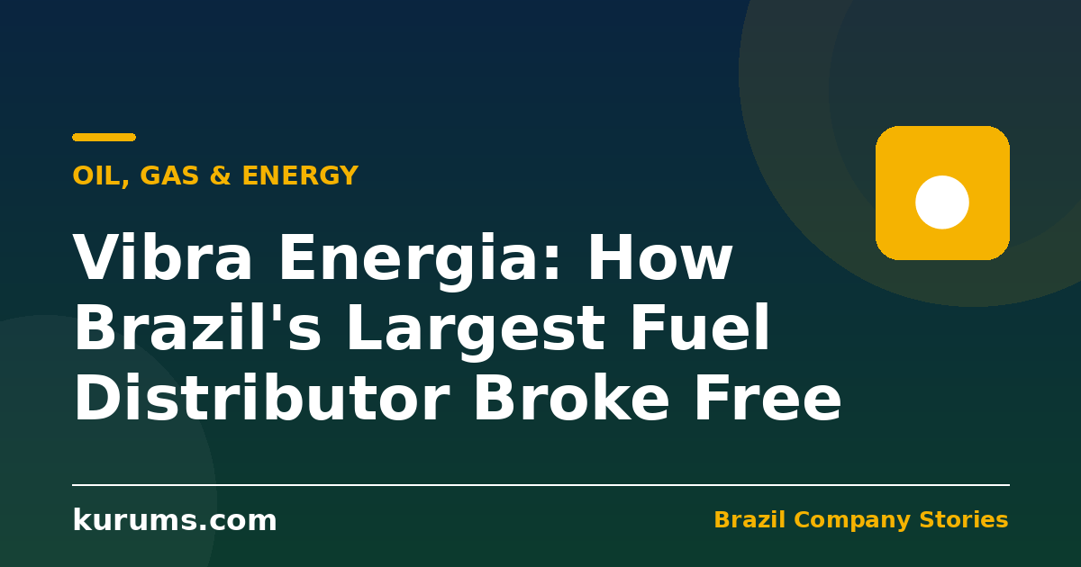 Vibra Energia: How Brazil’s Largest Fuel Distributor Broke Free