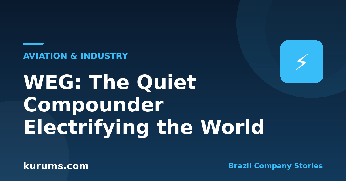 WEG: The Quiet Compounder Electrifying the World