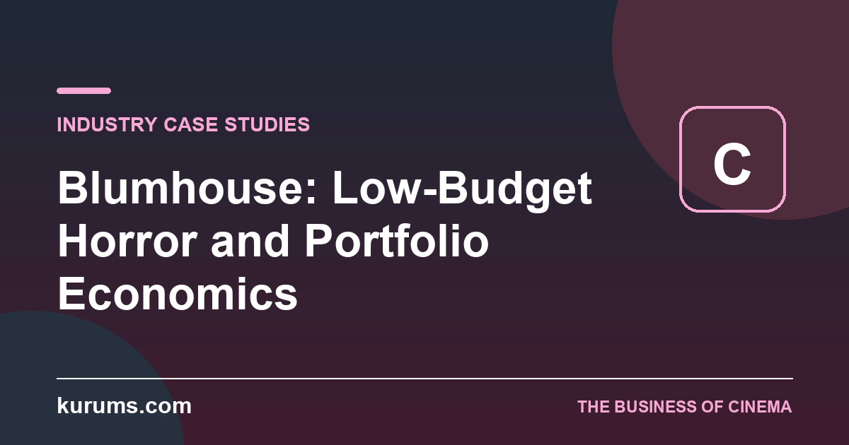 Blumhouse: Low-Budget Horror and Portfolio Economics