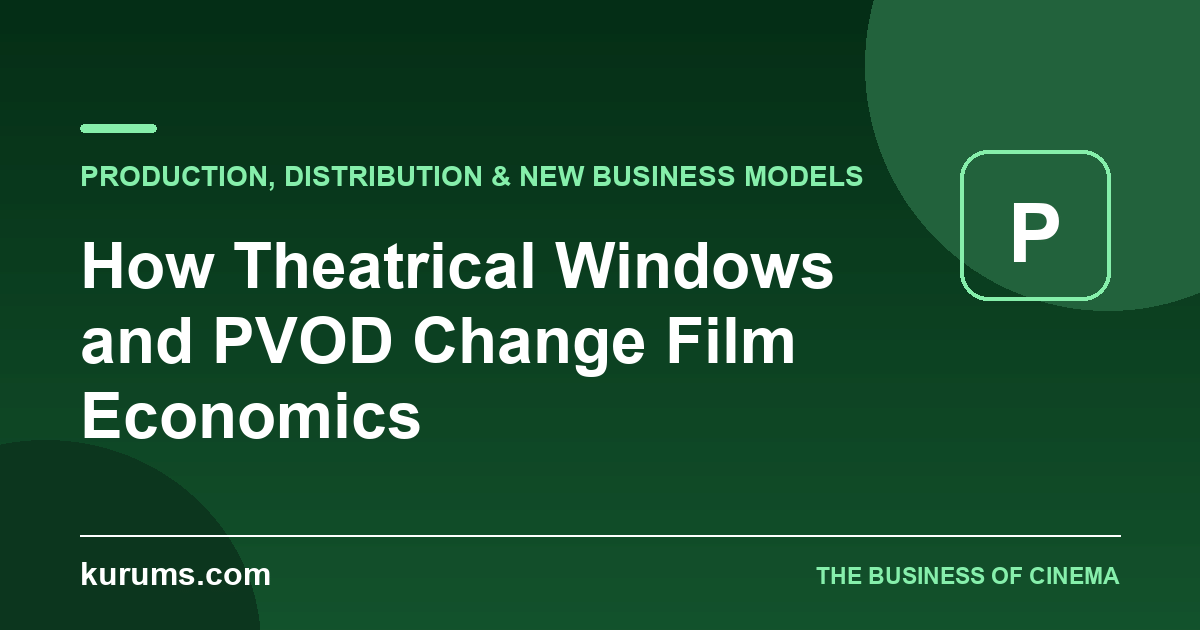 How Theatrical Windows and PVOD Change Film Economics