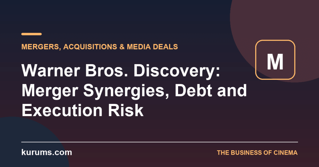 Warner Bros. Discovery: Merger Synergies, Debt and Execution Risk