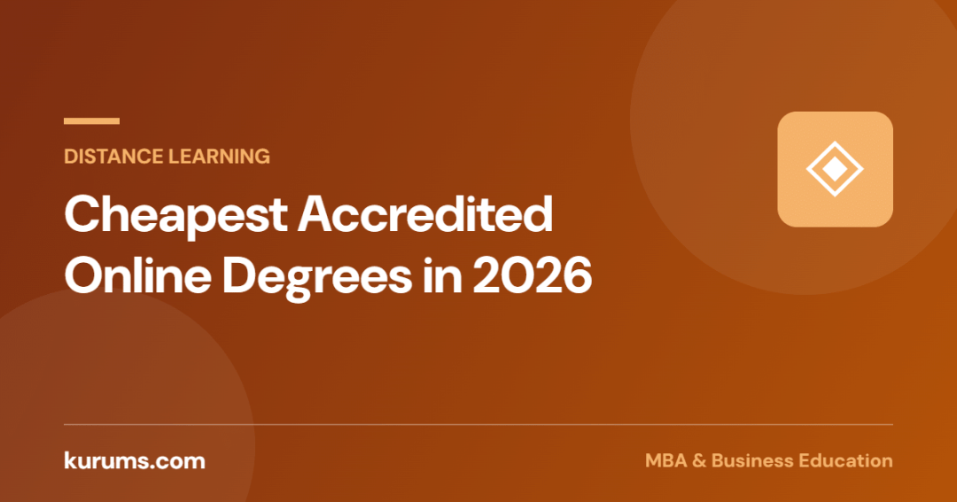 Cheapest Accredited Online Degrees in 2026