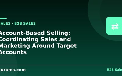 Account-Based Selling: Coordinating Sales and Marketing Around Target Accounts