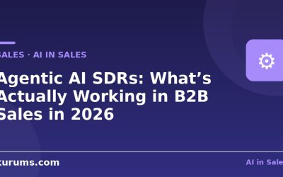 Agentic AI SDRs: What’s Actually Working in B2B Sales in 2026