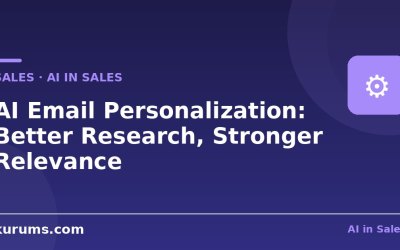 AI Email Personalization: Better Research, Stronger Relevance