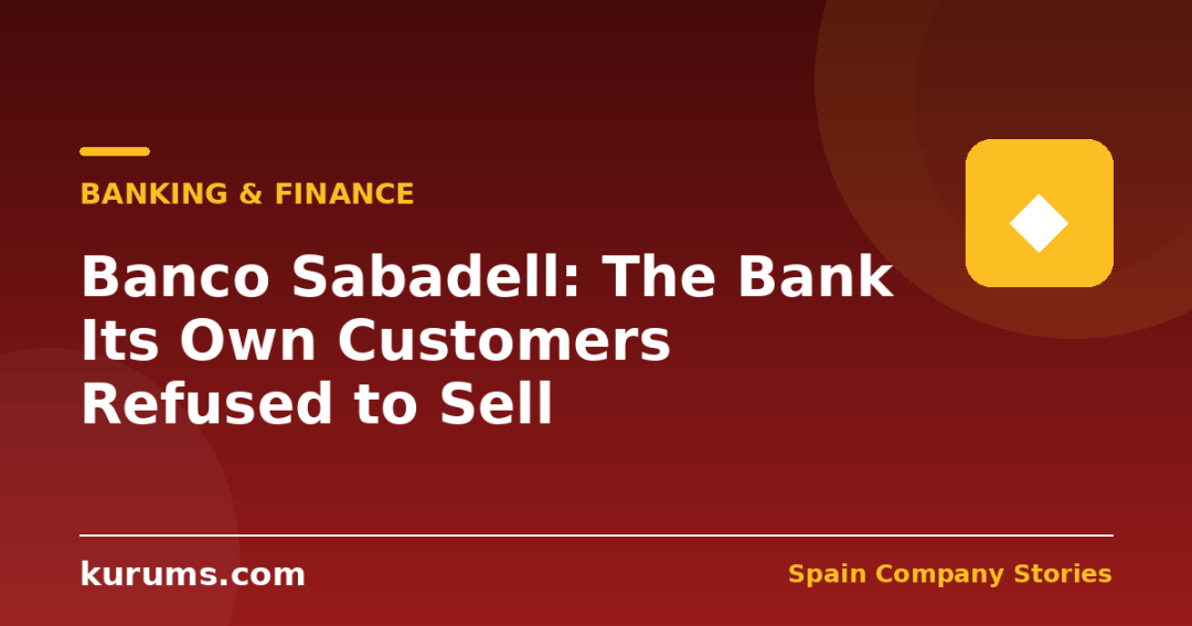 Banco Sabadell: The Bank Its Own Customers Refused to Sell