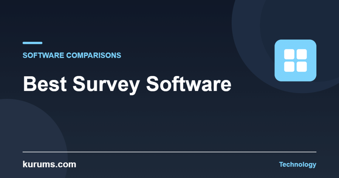 Best Survey Software — kurums.com Technology cover
