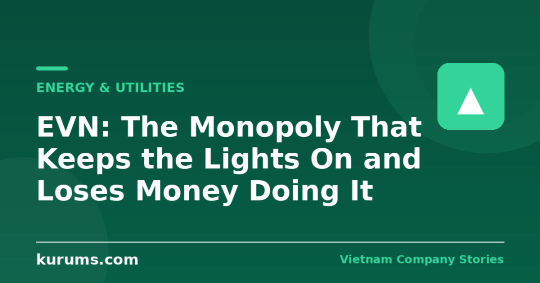 EVN: The Monopoly That Keeps the Lights On and Loses Money Doing It
