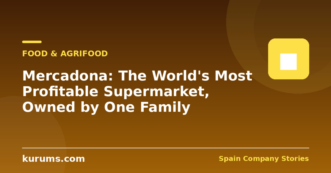 Mercadona: The World’s Most Profitable Supermarket, Owned by One Family