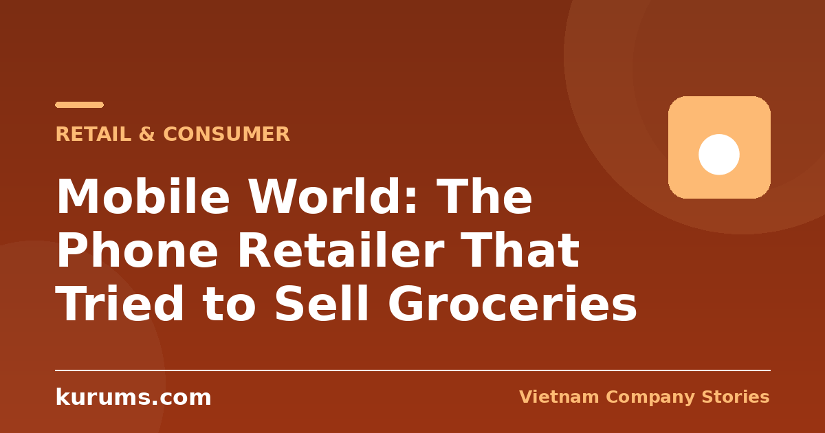 Mobile World: The Phone Retailer That Tried to Sell Groceries