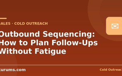 Outbound Sequencing: How to Plan Follow-Ups Without Fatigue