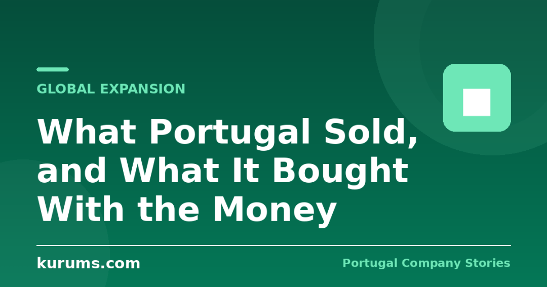 What Portugal Sold, and What It Bought With the Money