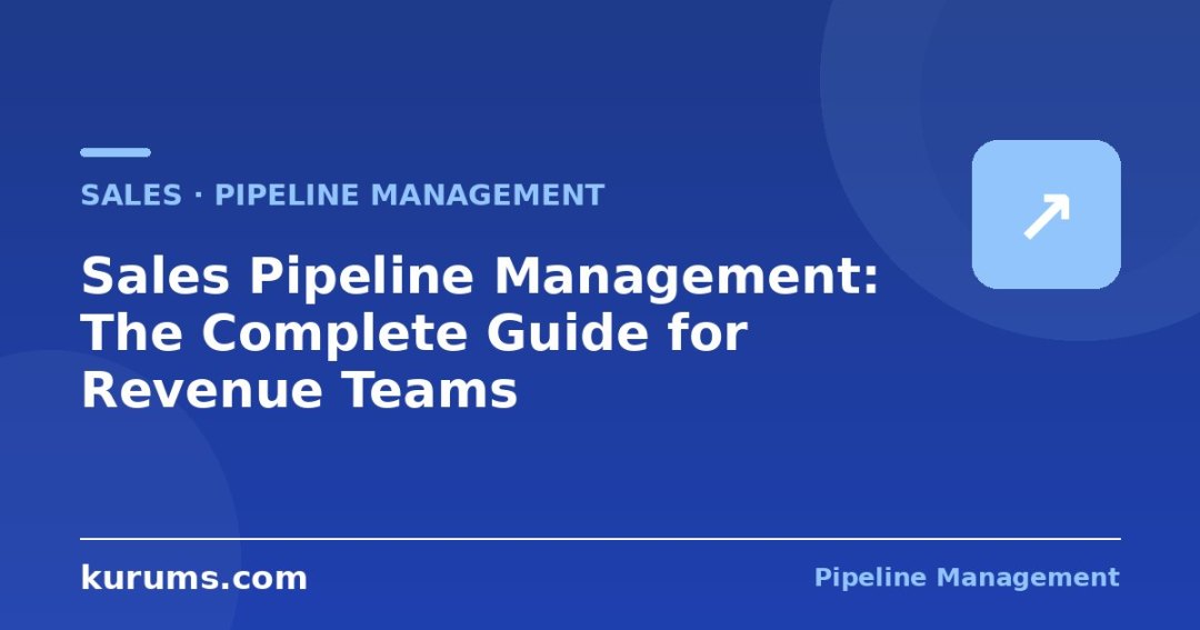 Sales Pipeline Management: The Complete Guide for Revenue Teams