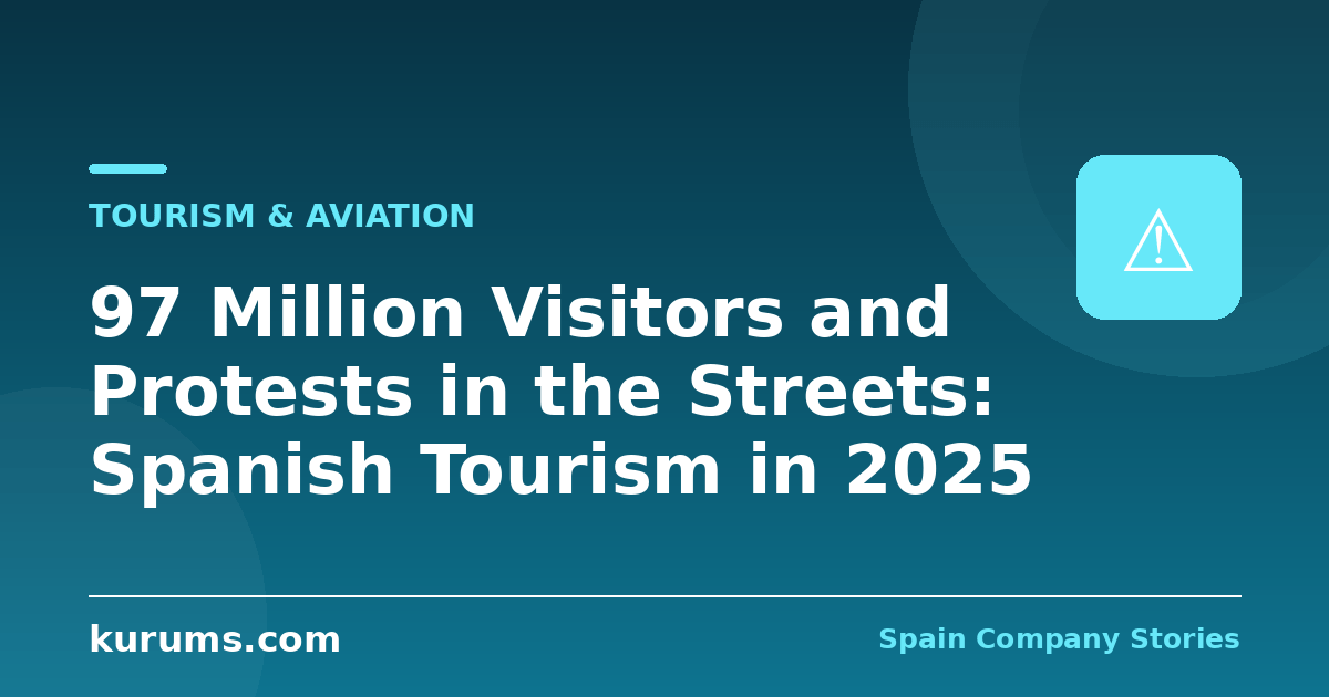 97 Million Visitors and Protests in the Streets: Spanish Tourism in 2025