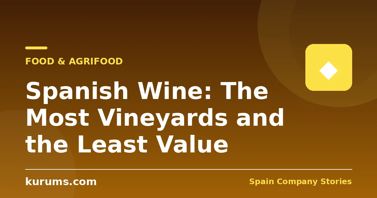 Spanish Wine: The Most Vineyards and the Least Value