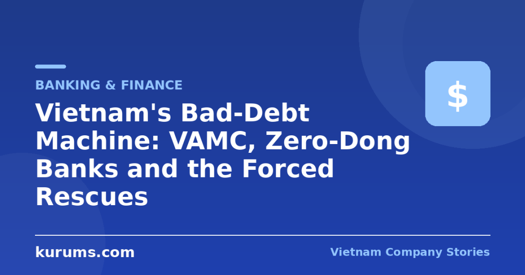 Vietnam’s Bad-Debt Machine: VAMC, Zero-Dong Banks and the Forced Rescues