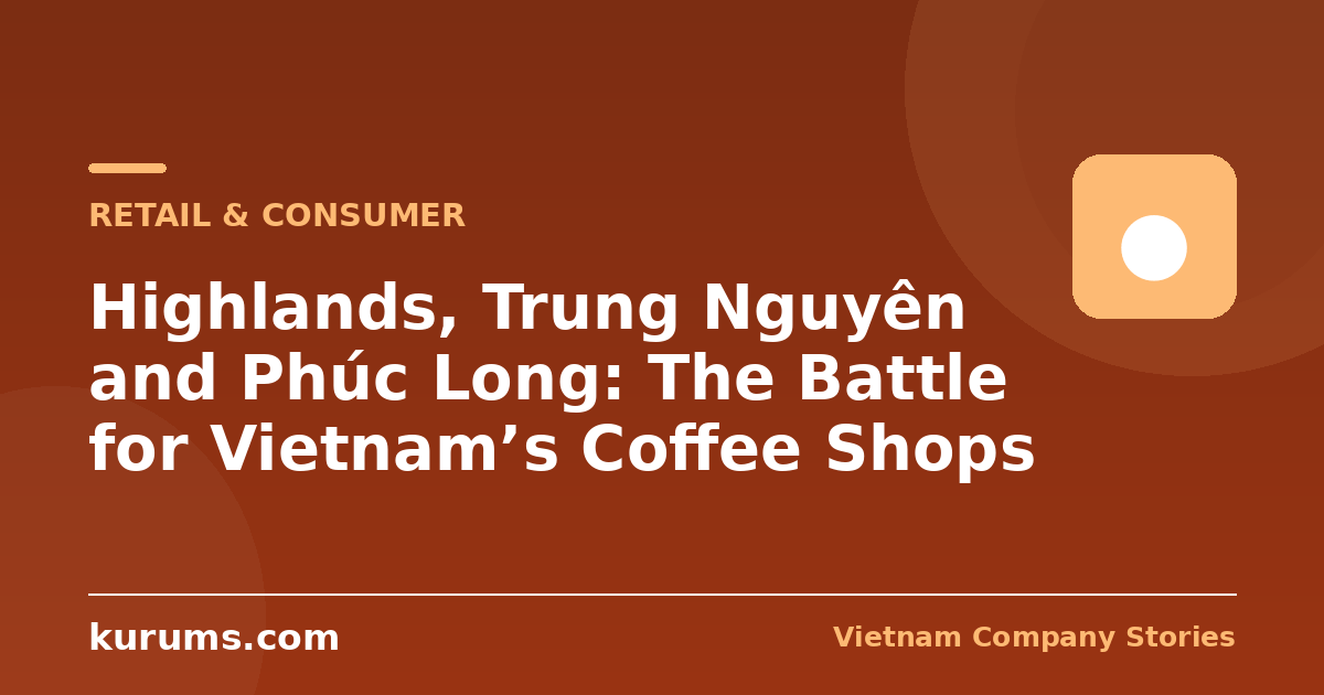 Highlands, Trung Nguyên and Phúc Long: The Battle for Vietnam’s Coffee Shops