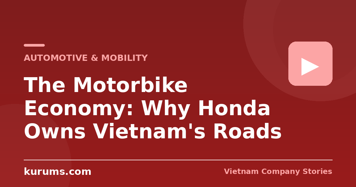 The Motorbike Economy: Why Honda Owns Vietnam's Roads